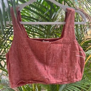 American Eagle Cropped Top